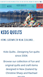 Mobile Screenshot of kidsquilts.com